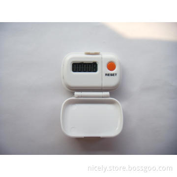 pedometer with 5digits lCD display  for Sports